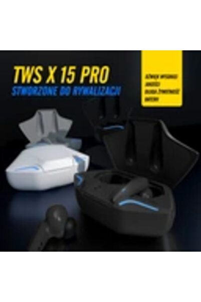 Other Căști X15 PRO GAME SPORT fără fir cu Bluetooth 5.2 - negre