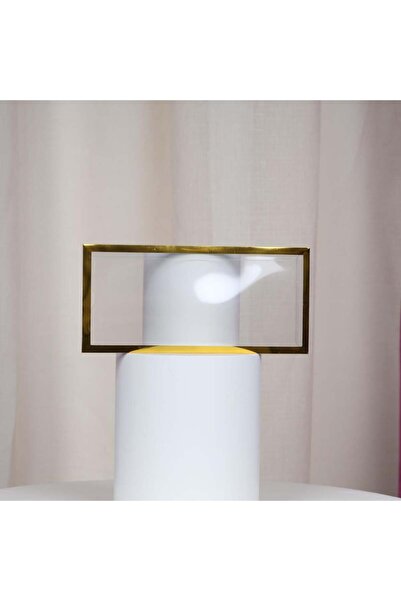 Gifts World 12 Transparent Plastic Cards - Envelopes with a Distinctive Gold Frame for Gifts and Occasions