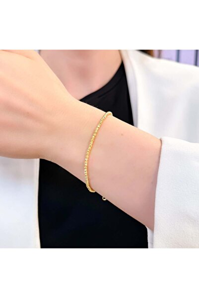 Bijuteria SORELLY Brățară din argint cu mărgele canelate din argint