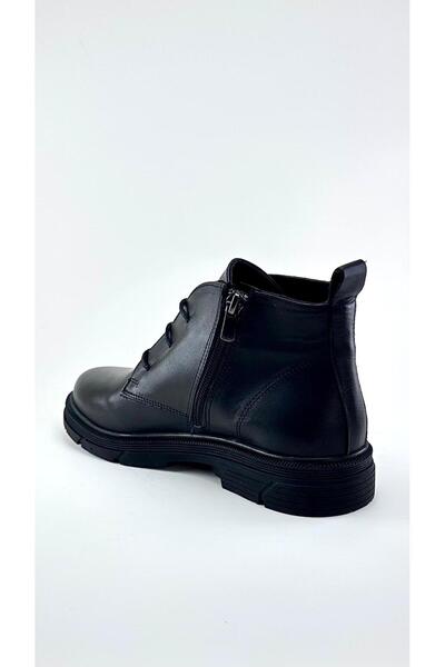 ALZA SHOES Hakiki Deri Kadın Kışlık Bot - Sıcak Astar - Kaymaz Taban- Hafif ve Rahat - Günlük Kullanıma Uygun