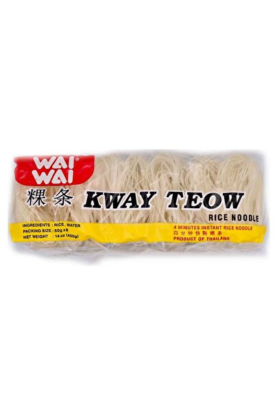 Top Ingrediente Taietei de Orez - Rice Noodle - Wai Wai - Kway Teow - 400 Gra...