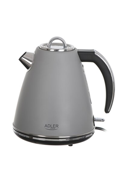 Other Adler Electric Kettle 1.5L Grey Steel STRIX