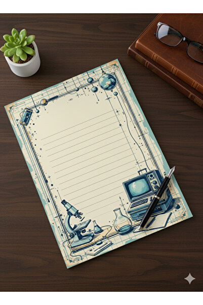 Öğretmen Temalı Notepad