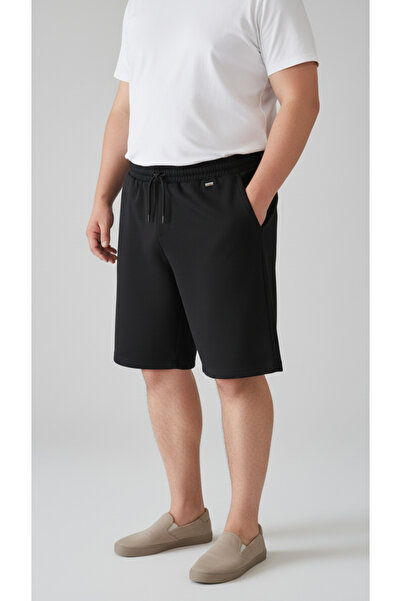 balkonda Men's Shorts Bermuda with Pockets Oversized & Regular Fit Cotton Loose Fit Stretchy