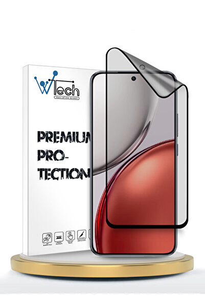 Wtech Honor X9d 5G 2025 نانو سيراميك غطاء كامل غير لامع مرن شفاف/أسود