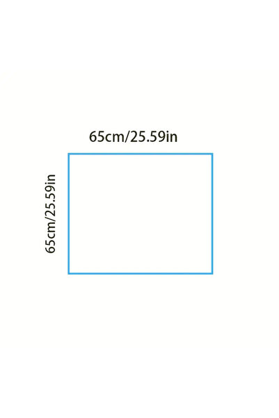 Redhead Zarif Çiçekli Kare Eşarp Fular (Mıknatıslı)