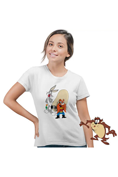 OEM Tricou Femei Yosemite Sam Bugs Bunny