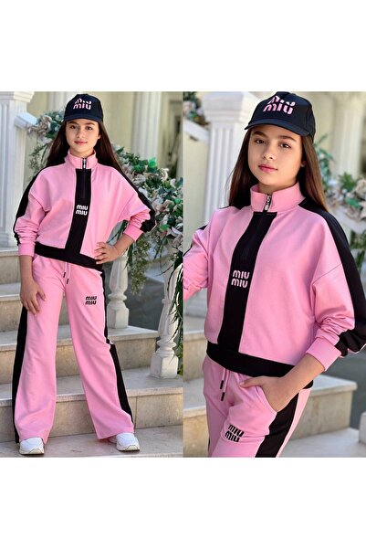 KOKOŞ BEBEK Set în stil oversize cu pălărie brodată inclusă - 4/16 ani - 31523