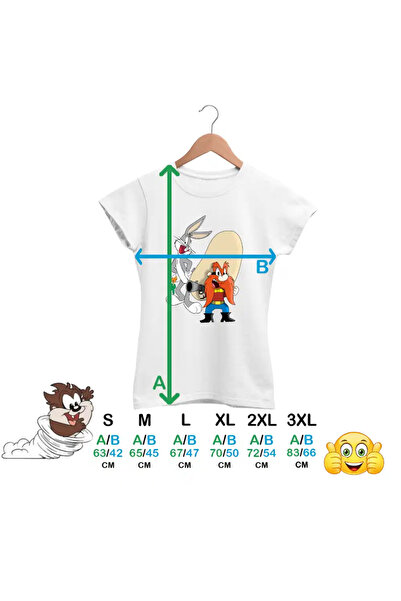 OEM Tricou Femei Yosemite Sam Bugs Bunny