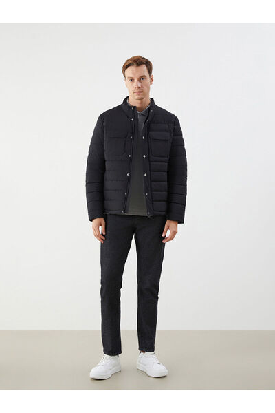 LC Waikiki Peak Yeni Sezon Standart Kalıp Dik Yaka Erkek Şişme Mont