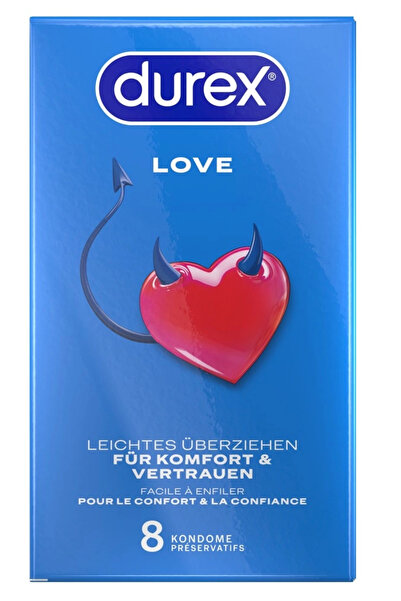 Durex Love - Easy Fit Condoms 8 pcs