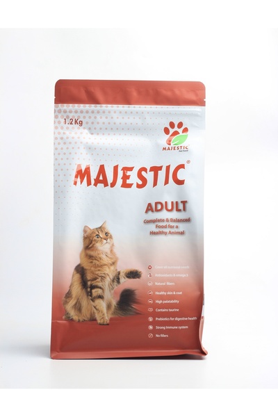 Majestics Majestic غذاء للقطط البالغة 1.2 كيلو