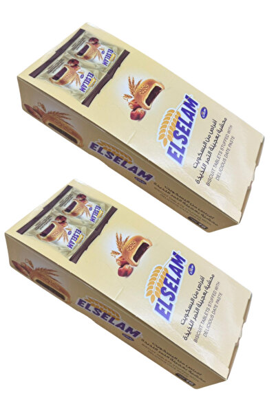 elselam مأكولات التمر بالزبدة 16 قطعة × 2 عبوة