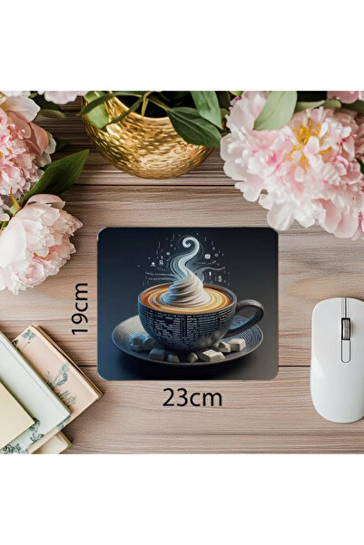 Wisdom Rain Mouse Pad Artistic Pentru Dezvoltatori - 19x23cm 2mm Mouse Pad Imprimat Importat dreptunghiular