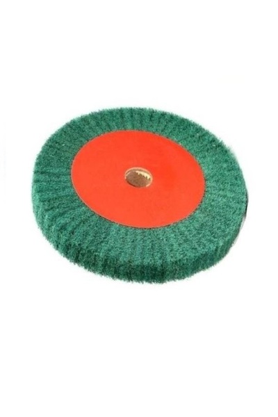 Spo sculeprofionline Disc, brush for grinding and polishing stainless steel, metals, wood, Diameter 125 mm