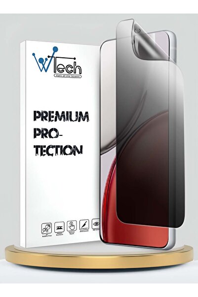 Wtech Honor X9d 5G 2025 غشاء هيدروجيل مضاد للتجسس / مضاد للخصوصية رقيق ومرن شفاف