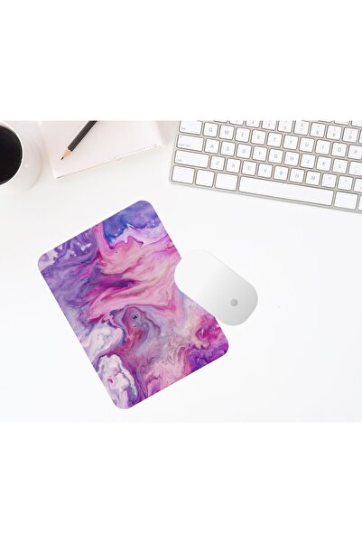 FenerciHediyelik Mixed Purple Color Mousepad with Wrist Rest