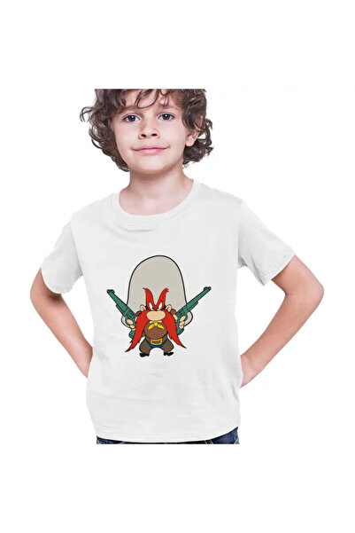 OEM Tricou Copii Baieti Yosemite Sam Cowboy