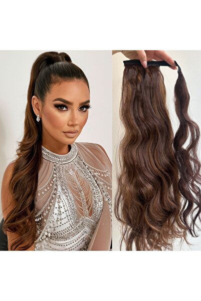 Oskar Ponytail Look Wavy Balayage #4/#8