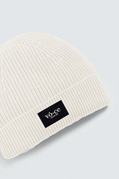 voce studios White Knitted Beret