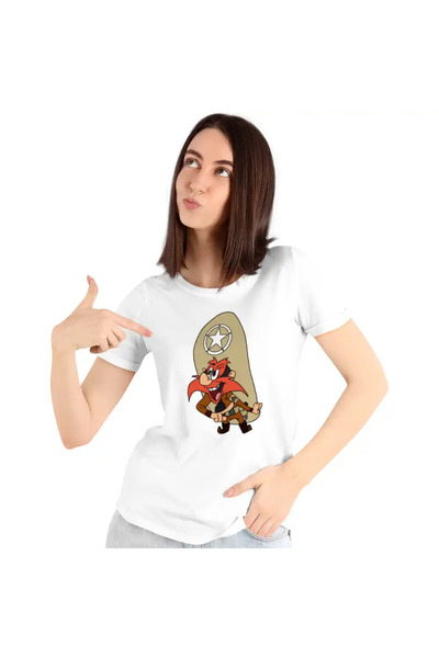 OEM Tricou Femei Yosemite Sam Serif Looney Tunes