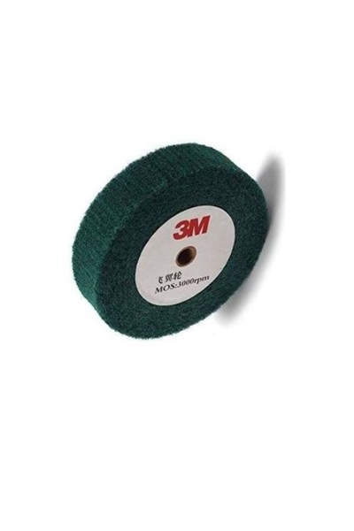 Spo sculeprofionline Universal green polishing grinding brush disc, diameter 200 mm, width 40 mm