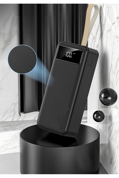 Generic Power Bank | USB Output Ports, Input Ports, Digital Display, Type-C Charging