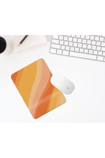 FenerciHediyelik لوحة ماوس مدعمة باللون البرتقالي