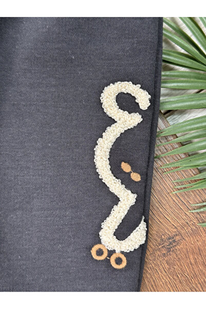 Bolly Baby 3-Thread Cotton Deer Embroidery Shoulder Snap-Button Winter Baby Boy Suit