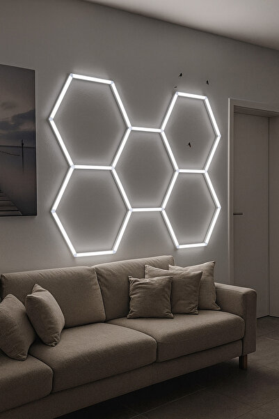 Helios HS-2822 PETEK LED AYDINLATMA LİNEER ARMATÜR BEYAZ IŞIK 200W