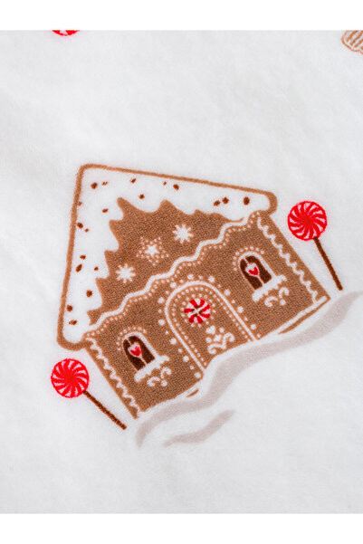 LC Waikiki Vizyon New Season Cookie Printed Double Blanket 200X220 cm