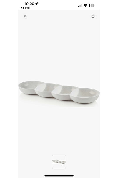 Plus وعاء للوجبات الخفيفة من بيراك - أبيض