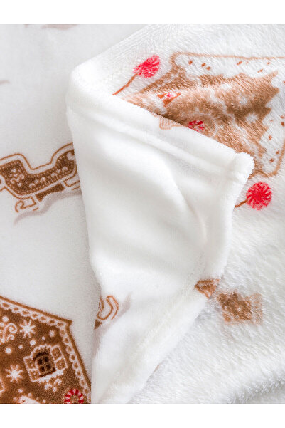 LC Waikiki Vizyon New Season Cookie Printed Double Blanket 200X220 cm