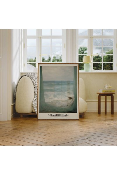 NinaStore Salvador Dali Esintili Poster, Salvador Dali, Art Nouveau, Kıyı Bas...