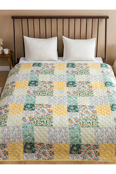 LC Waikiki Vizyon New Season Floral Patterned Double Bedspread 200X220 cm