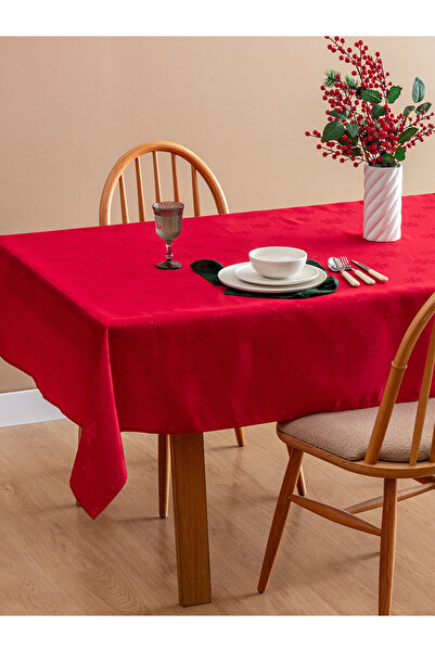 LC Waikiki New Year Prepare Your Tables Carefully New Year Themed Tablecloth 140X180 cm