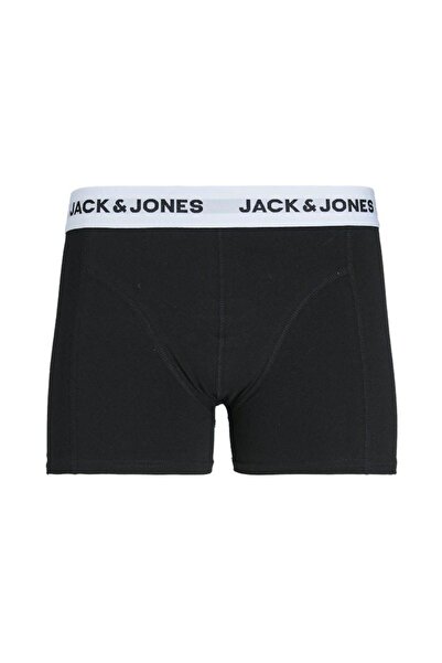 Jack & Jones Jack Jones Basıc Whıte Wb 3 Lü Paket Erkek Boxer 12213629