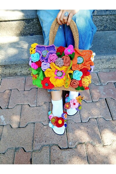 Tozpembehome Straw Bag