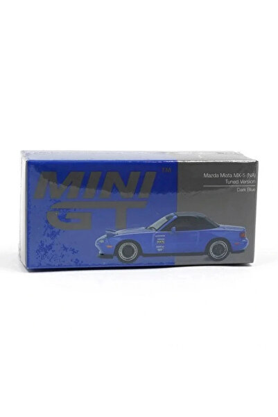 TOYFEST Mini Gt 1/64 Mazda Miata Mx-5 (Na) Tuned Version Dark Blue
