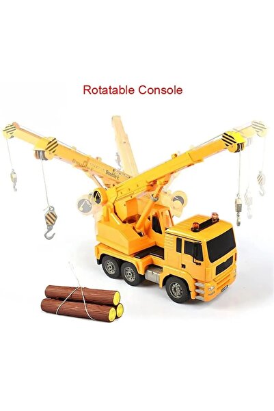 DOUBLE EAGLE Crane truck, with logs, RC CaDa Mercedes Benz scale 1:20, E526-003