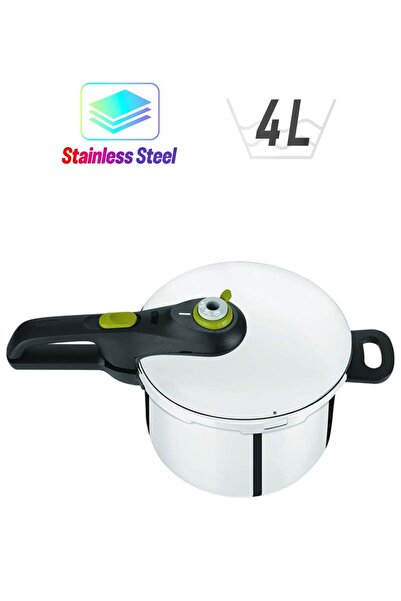 TEFAL Secure 5 Neo Stainless Steel Pressure Cooker Induction Compatible & Dishwasher Safe Stainless