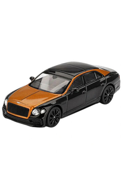 TOYFEST Mini Gt 1/64 Bentley Flying Spur Orange Flame / Onyx