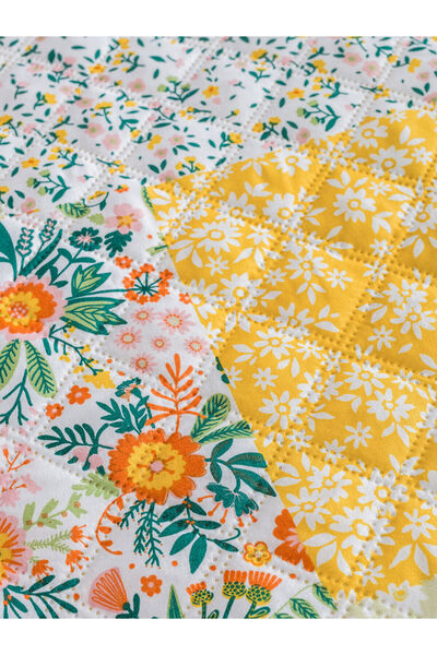 LC Waikiki Vizyon New Season Floral Patterned Double Bedspread 200X220 cm