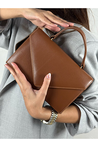 Duya Bags حقيبة يد وكتف نسائية أنيقة من الجلد الصناعي بغطاء من إلينور كوفي