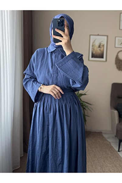 Mina Terzi&Butik Pleated Casual Sleeve Double Suit