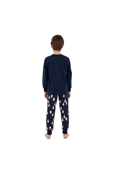 ROLY POLY RolyPoly RP3680-2 Erkek Çocuk Kışlık İkili Pijama Takım