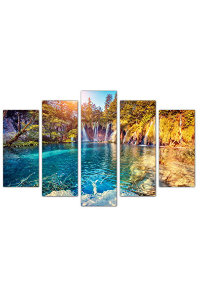 Generic Wall panel - view - 663 - divided into five graduated pieces - 1