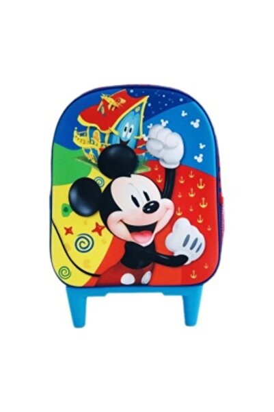 Disney Mickey Mouse Ghiozdan troller Disney Mickey Mouse, 3 D, 3-8 ani