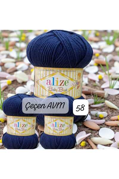 ÇEÇEN HOME (3 броя) 58 Baby Best Кардиган-пуловер-шапка-хоби ръчно плетене пр...