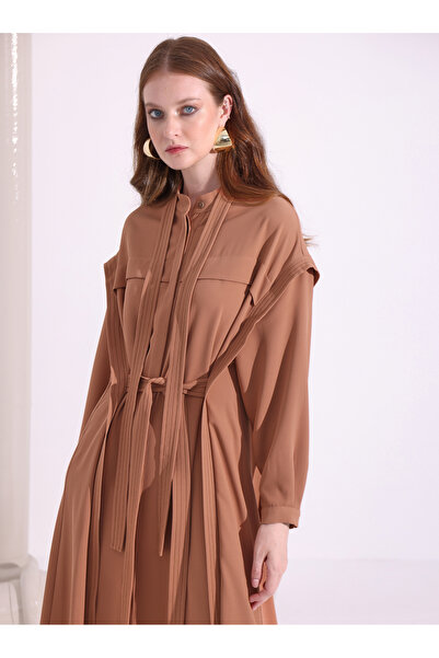 Store Wf Denim Stitched Dress